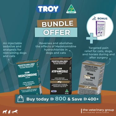 Bundle Offer - ilium Medetomedine + ilium Atipemazole + ilium Temvet + Prevomax